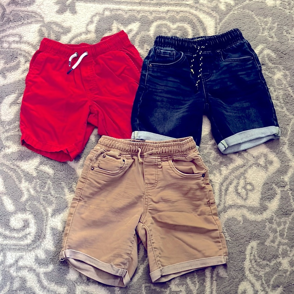 Lot of 3 Cat & Jack shorts for 5T toddler boy